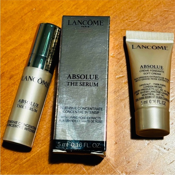 Lancome Absolue Soft Cream & Lancome Absolue The Serum - Picture 1 of 16